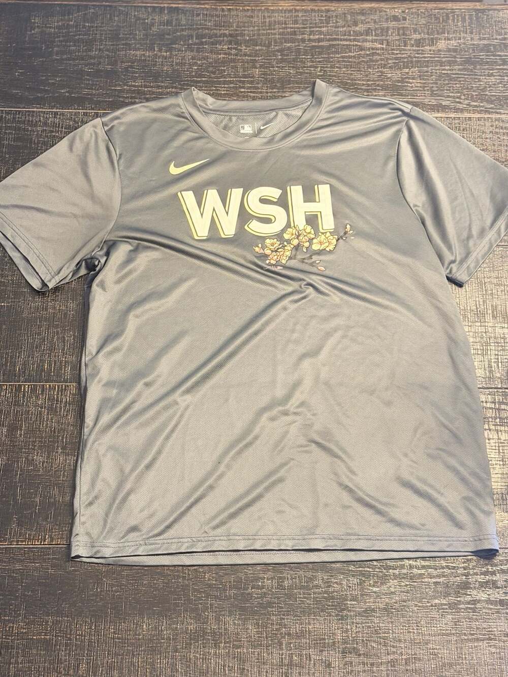 Nike Washington Nationals MLB Cherry Blossom WSH Performance T-Shirt